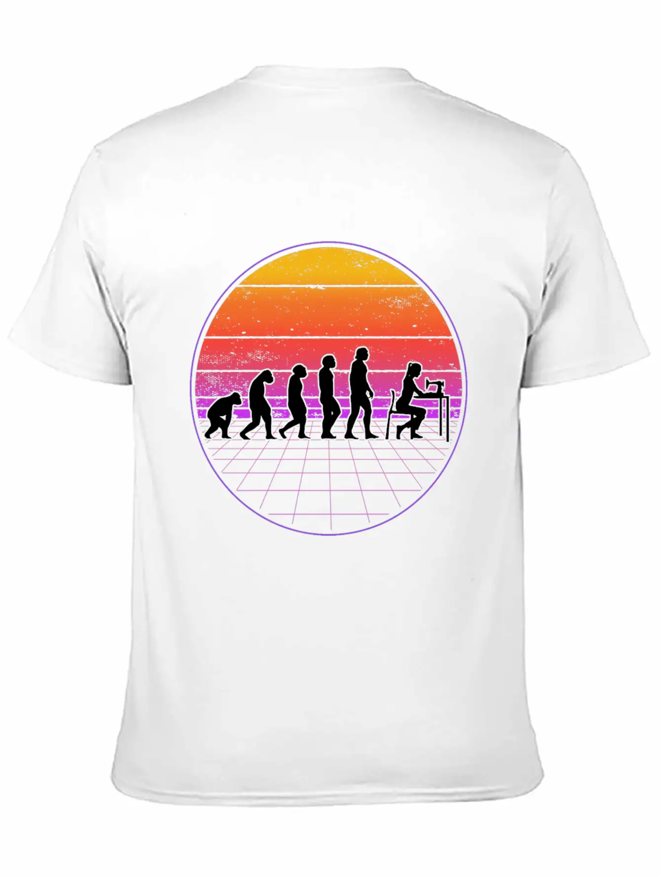 Seamstress Evolution Vaporwave Tailor Breathable Soft Cotton T-Shirt – Timeless Casual Look
