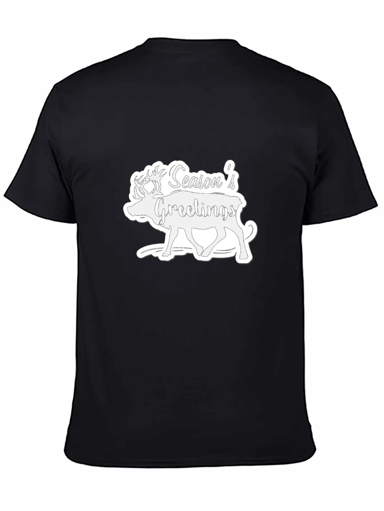 SEASON GREETINGS Breathable Graphic T-Shirt – Perfect For Casual Days