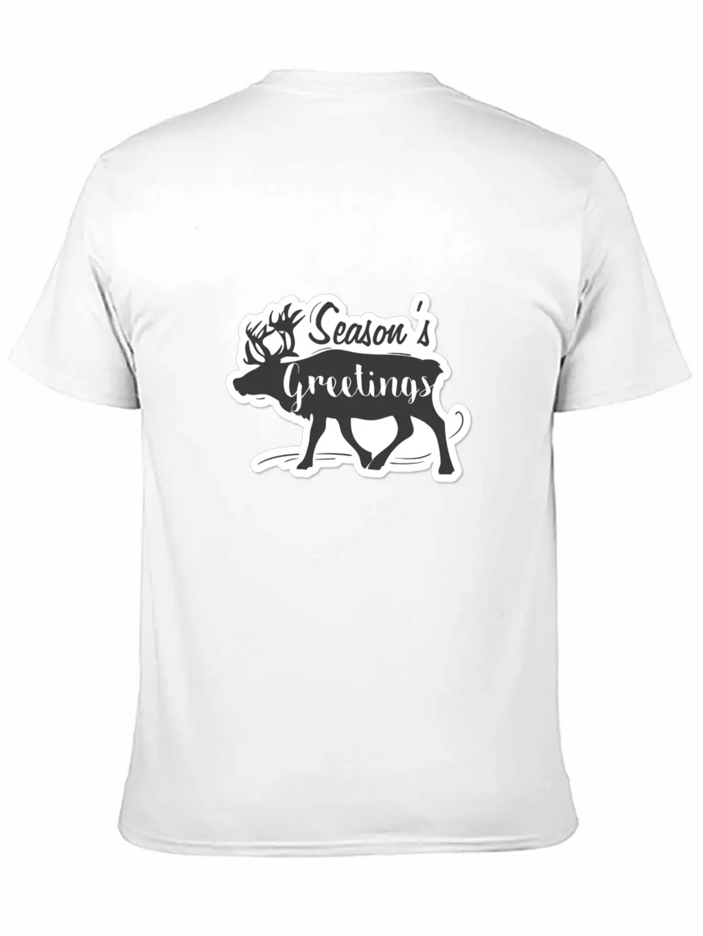 SEASON GREETINGS Breathable Graphic T-Shirt – Perfect For Casual Days
