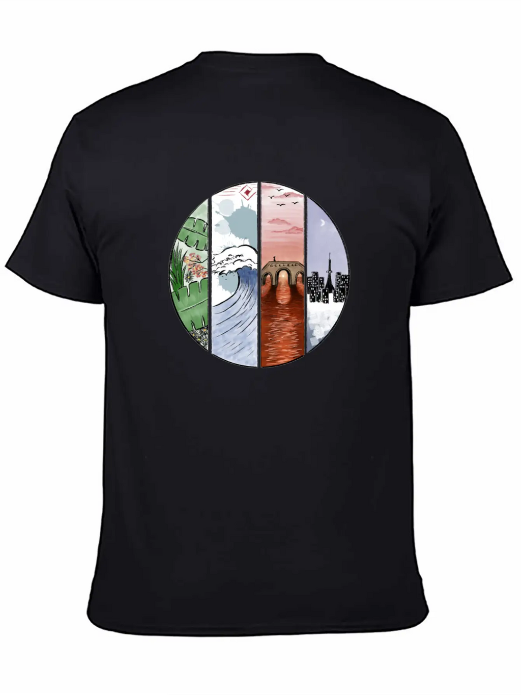 Seasons Modern Fit Casual T-Shirt – Clean And Versatile Design
