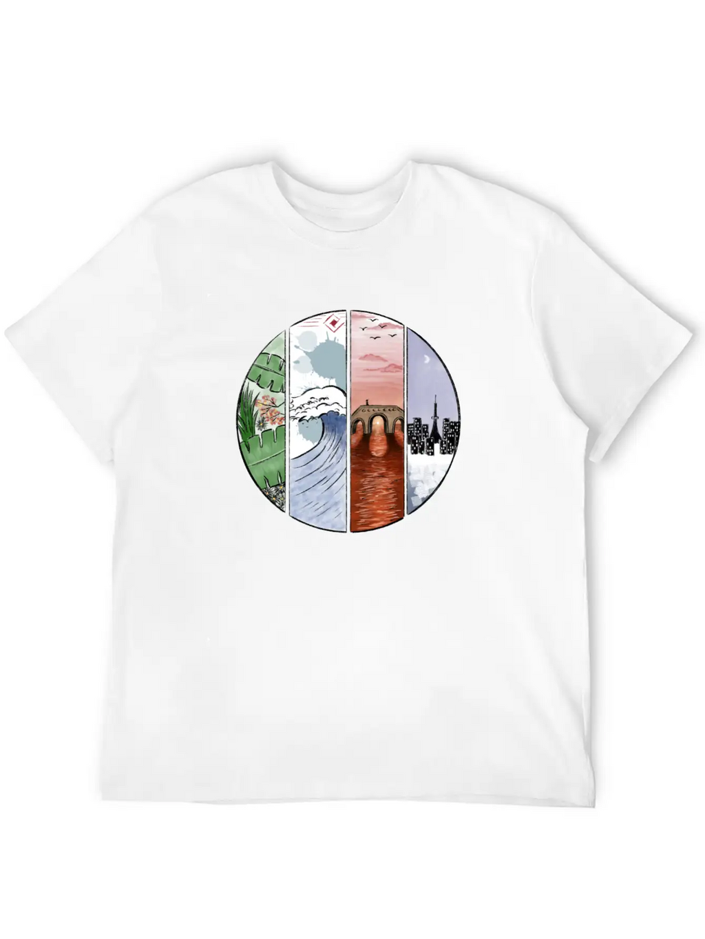 Seasons Modern Fit Casual T-Shirt – Clean And Versatile Design