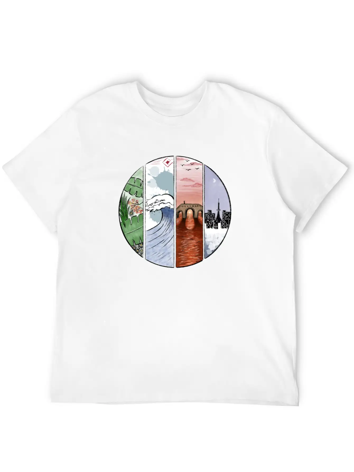 Seasons Modern Fit Casual T-Shirt – Clean And Versatile Design