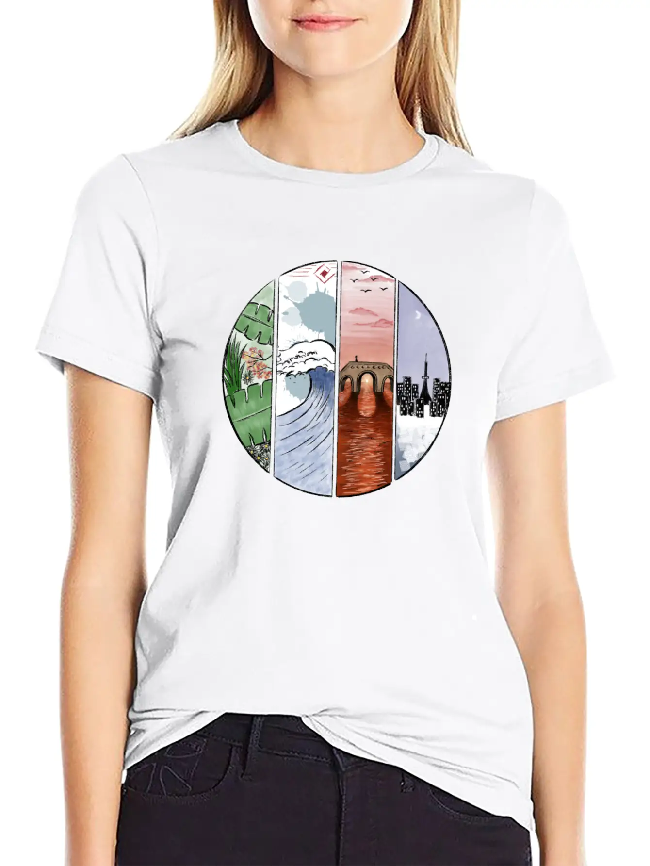 Seasons Modern Fit Casual T-Shirt – Clean And Versatile Design