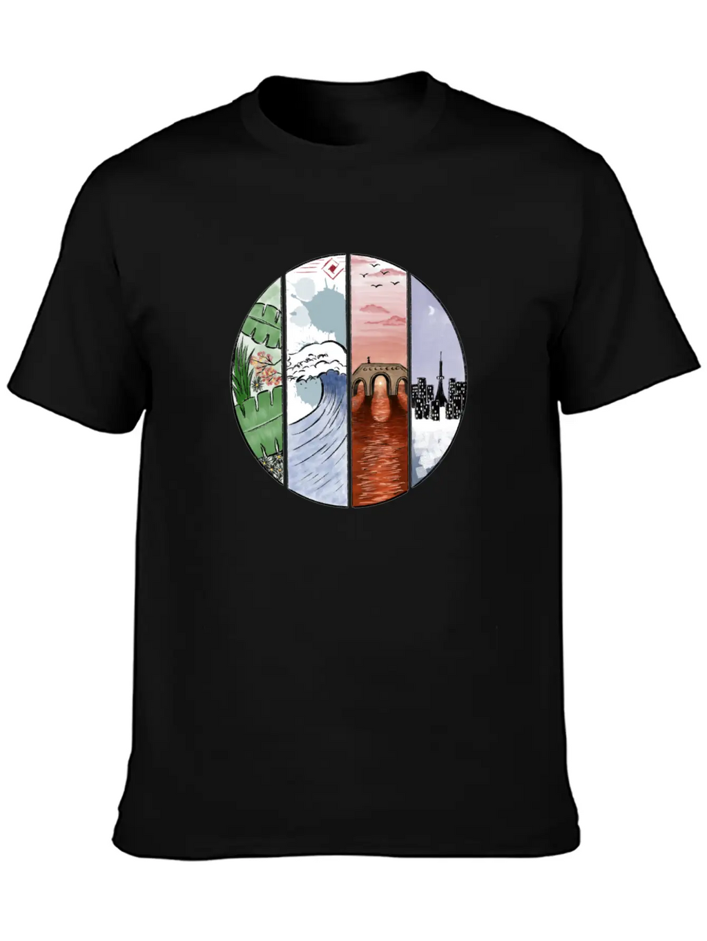 Seasons Modern Fit Casual T-Shirt – Clean And Versatile Design
