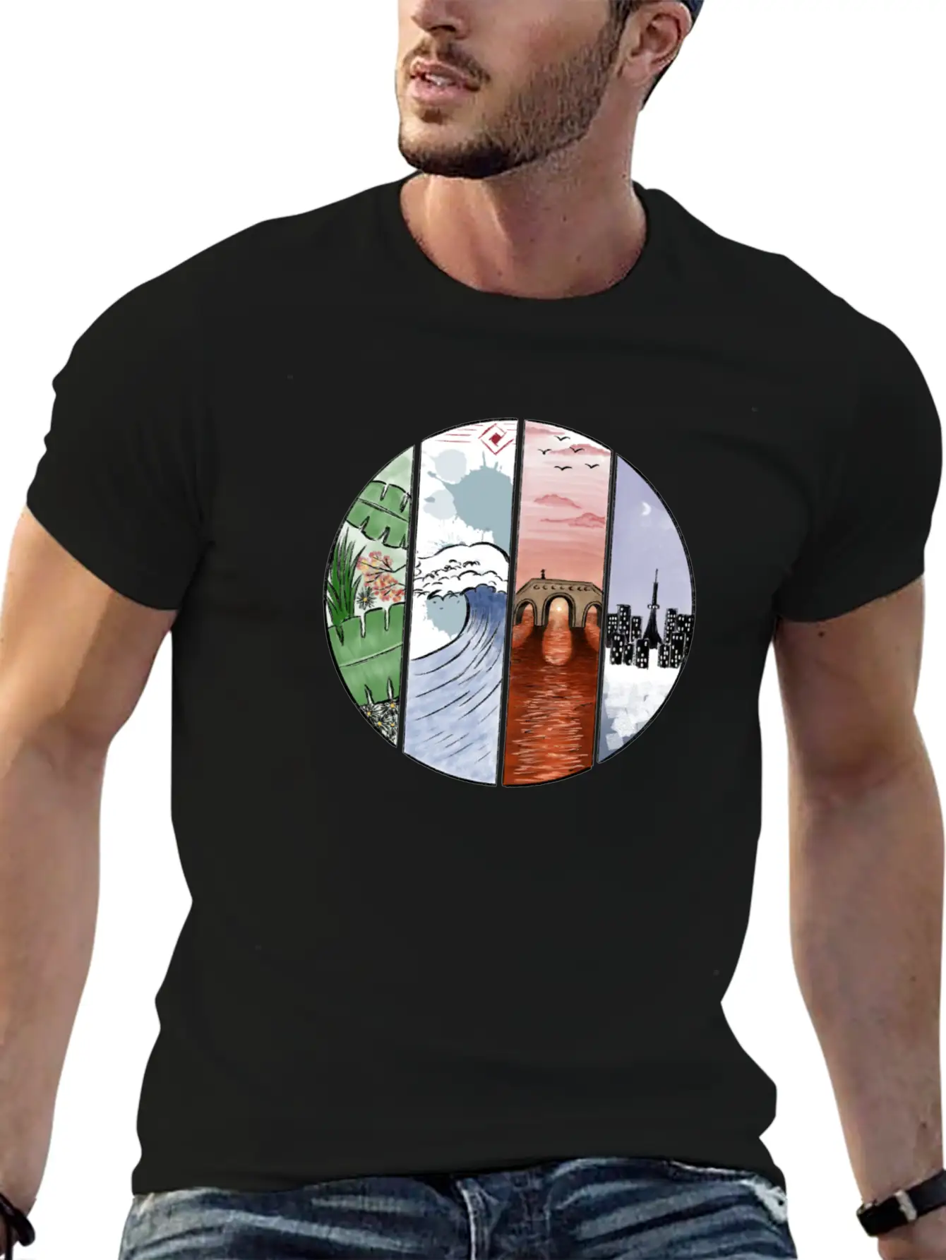Seasons Modern Fit Casual T-Shirt – Clean And Versatile Design