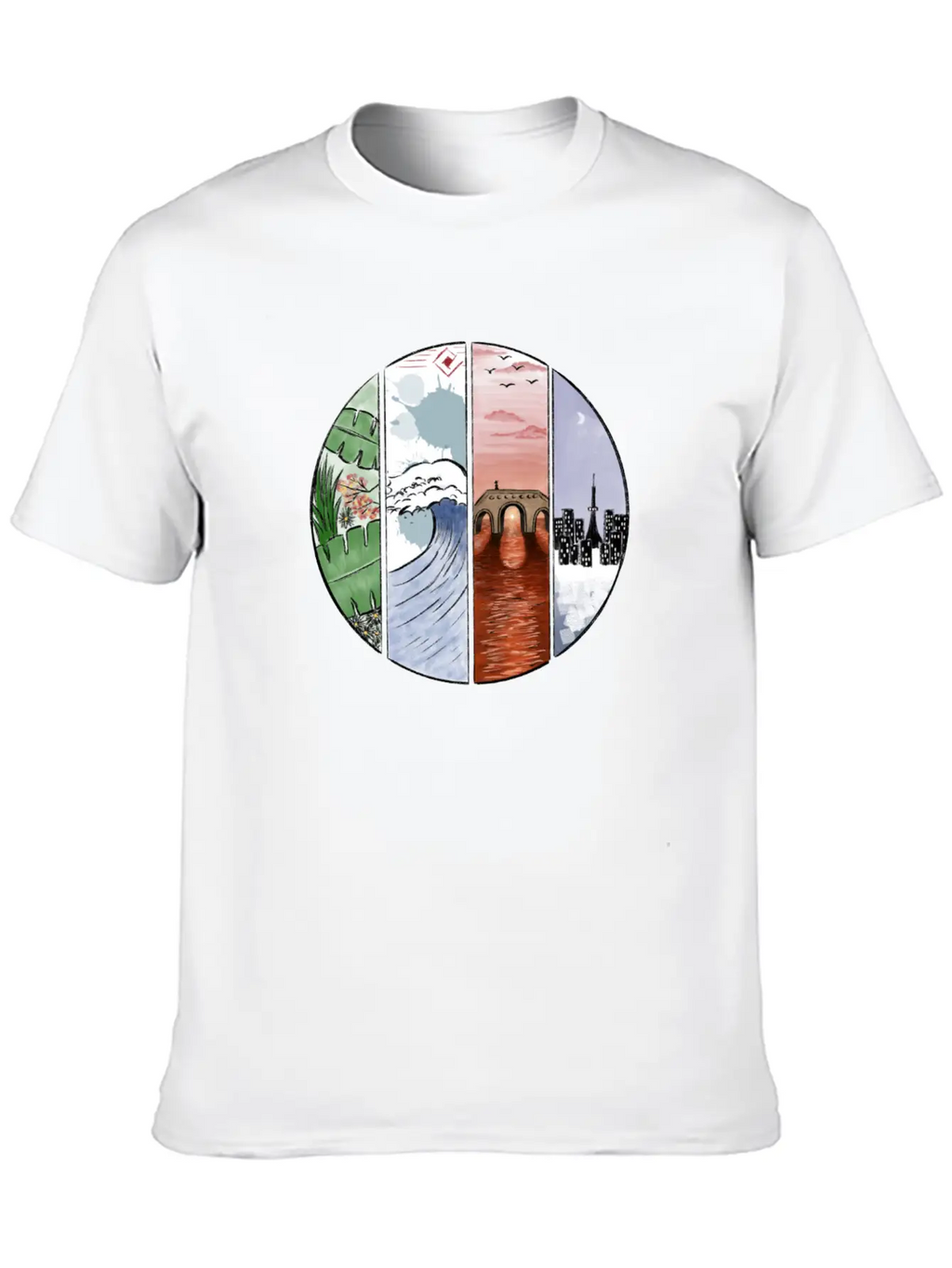 Seasons Modern Fit Casual T-Shirt – Clean And Versatile Design