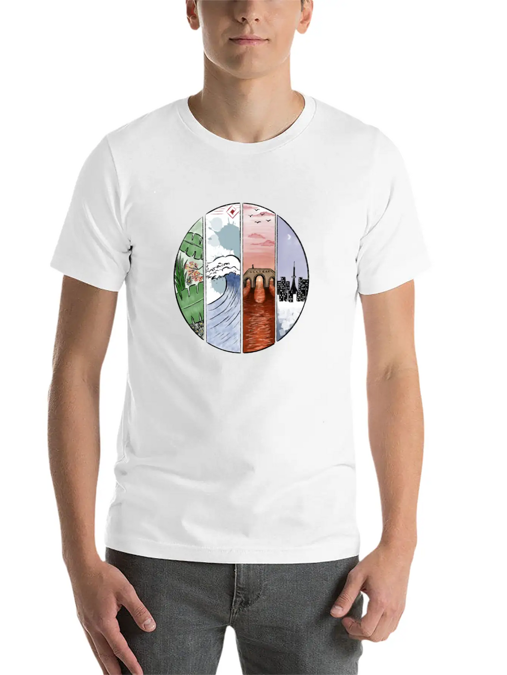 Seasons Modern Fit Casual T-Shirt – Clean And Versatile Design