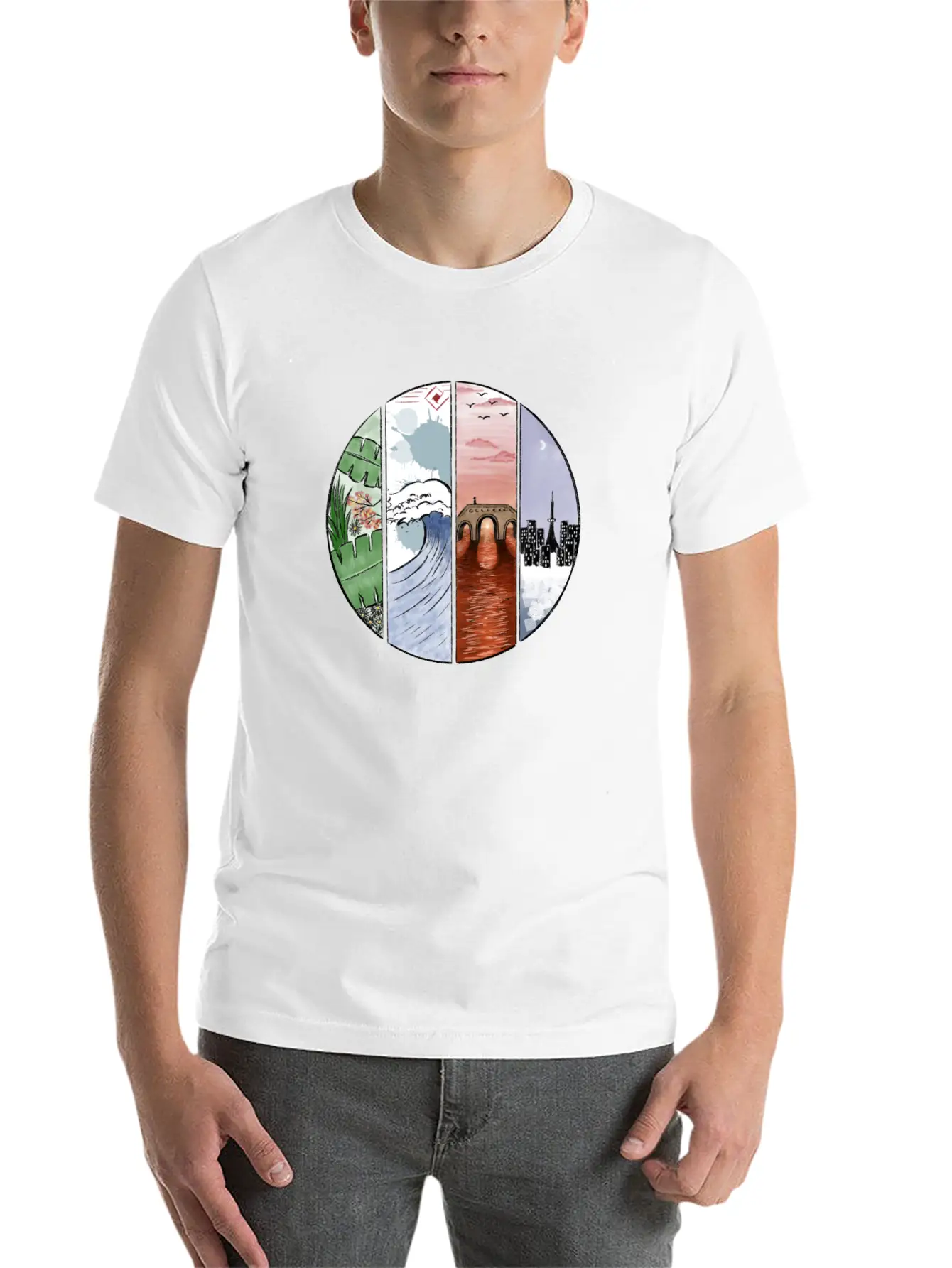 Seasons Modern Fit Casual T-Shirt – Clean And Versatile Design