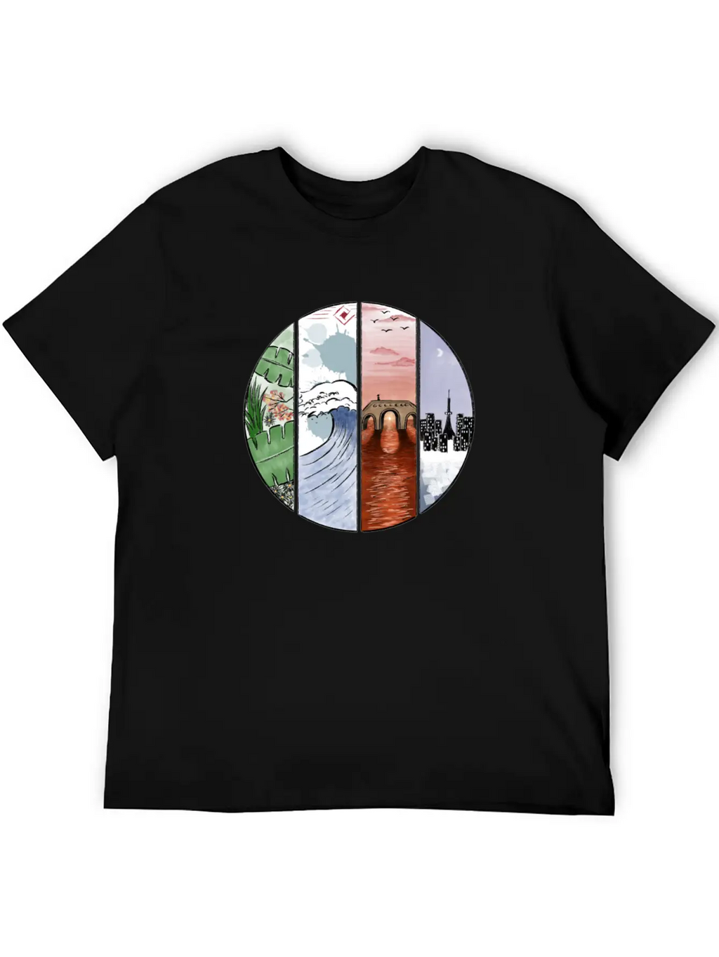 Seasons Modern Fit Casual T-Shirt – Clean And Versatile Design