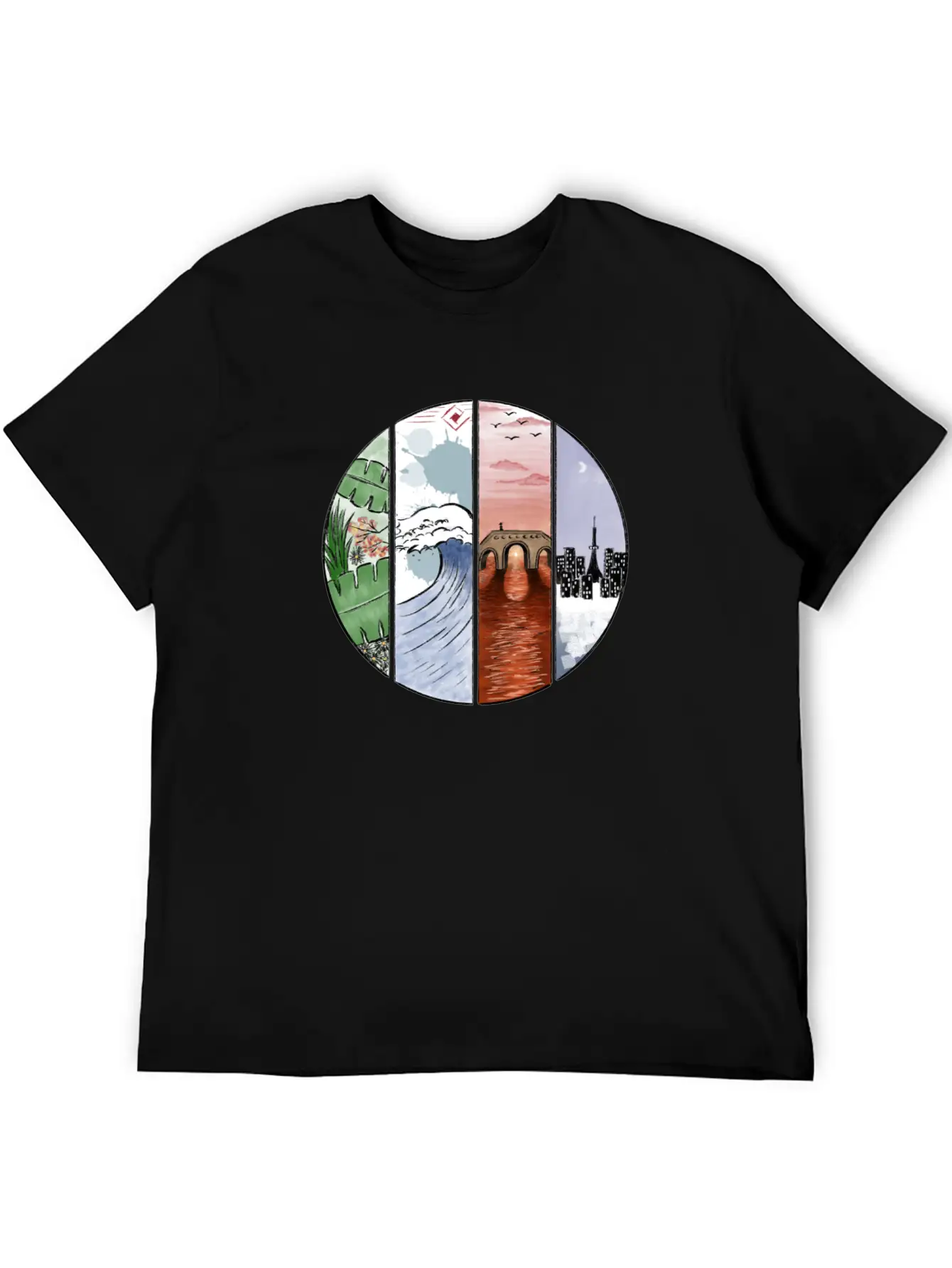 Seasons Modern Fit Casual T-Shirt – Clean And Versatile Design