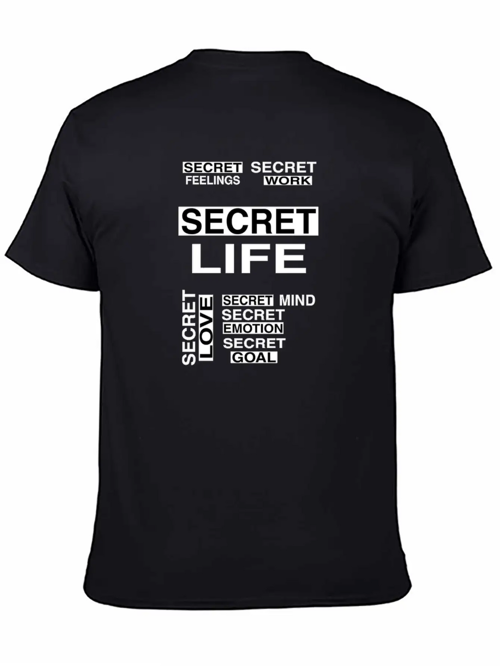 Secret Life Shirt Stylish Everyday T-Shirt – Unisex Basic Cotton Tee