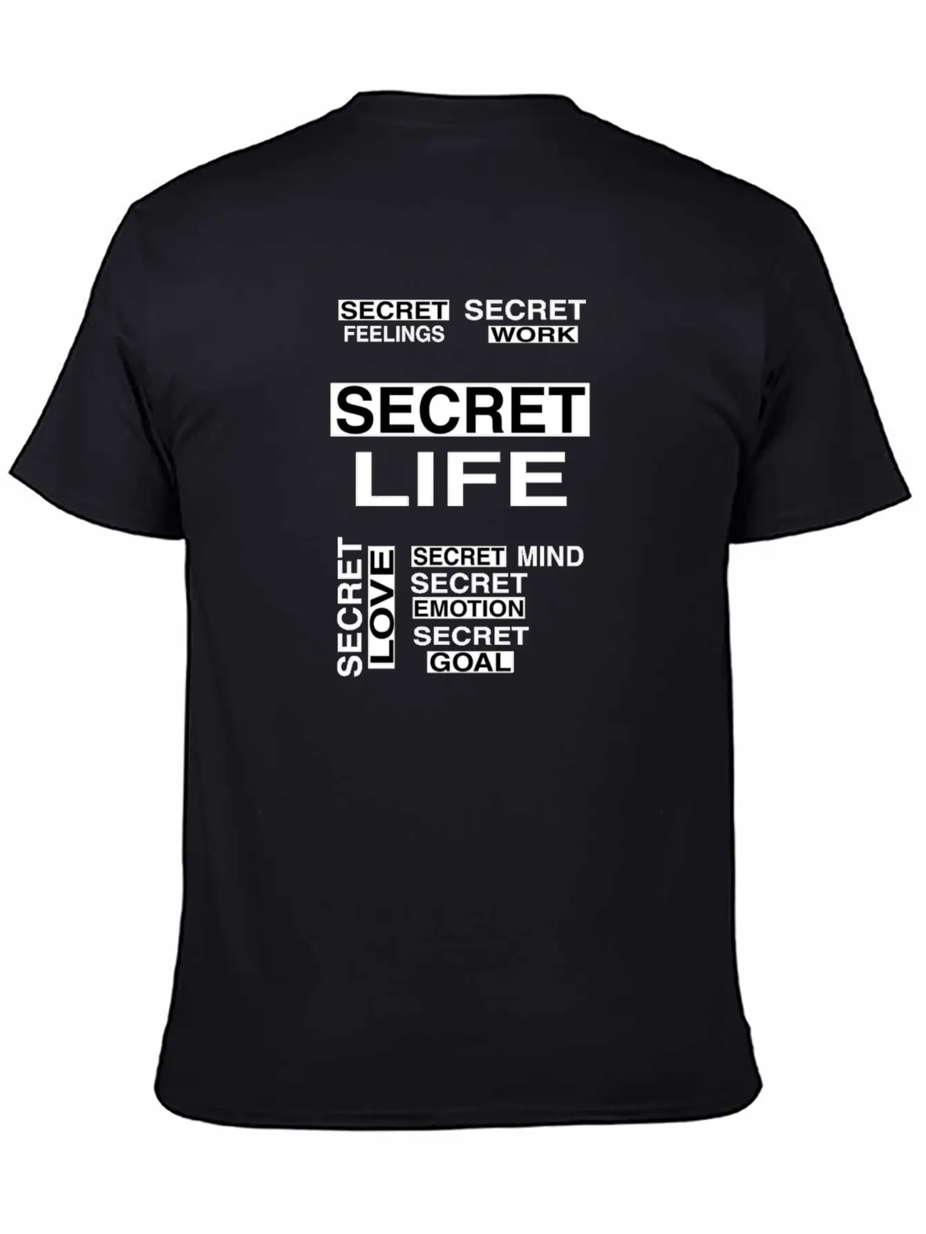 Secret Life Shirt Stylish Everyday T-Shirt – Unisex Basic Cotton Tee