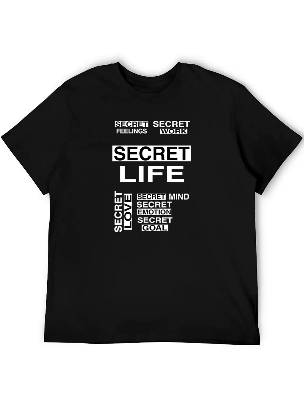 Secret Life Shirt Stylish Everyday T-Shirt – Unisex Basic Cotton Tee