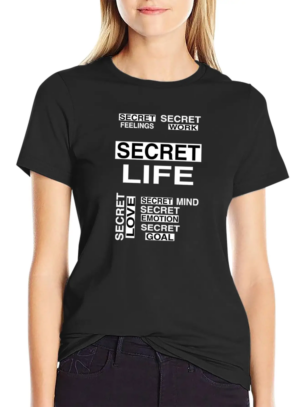 Secret Life Shirt Stylish Everyday T-Shirt – Unisex Basic Cotton Tee