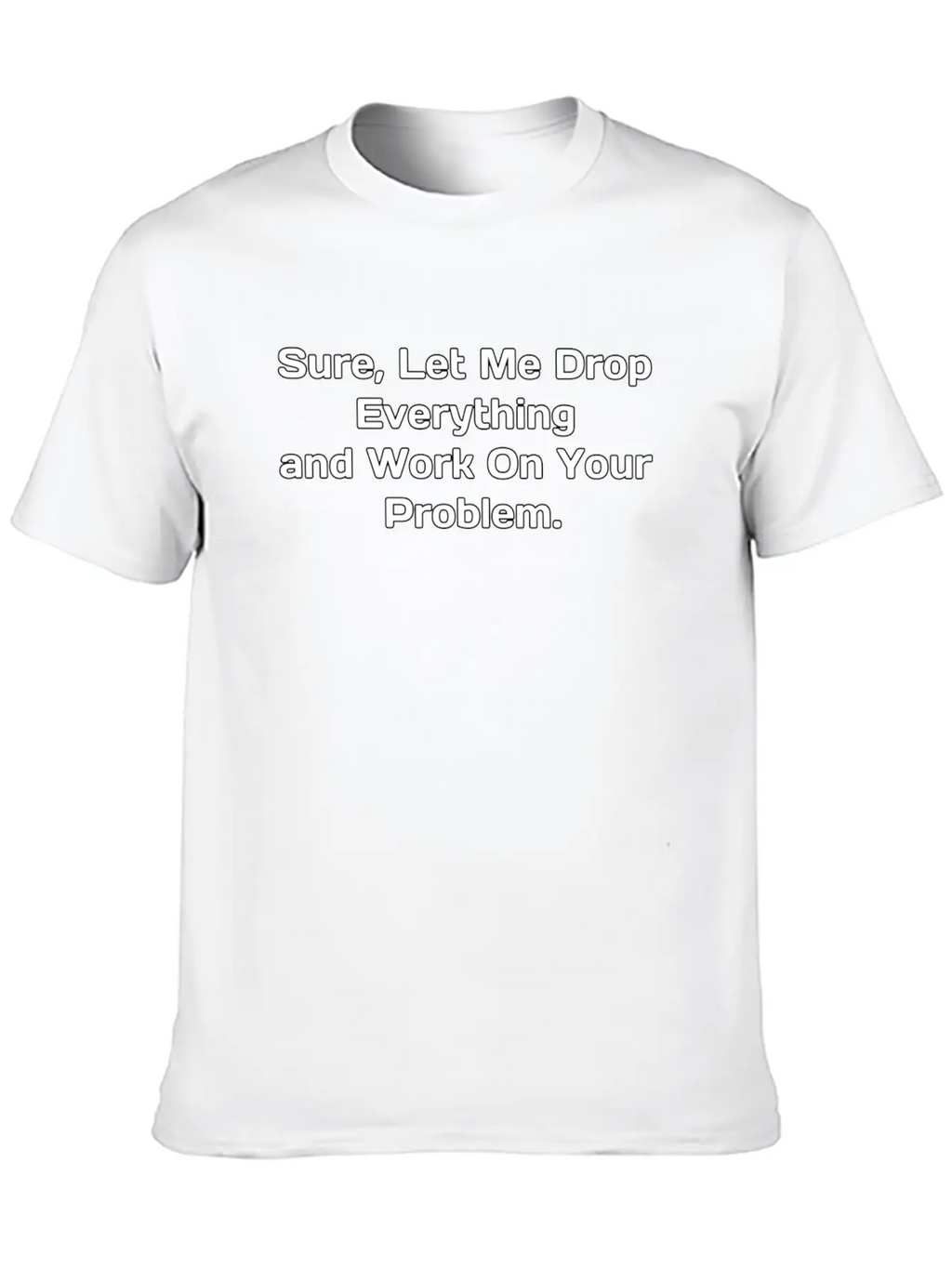 Self Confident Relaxed Everyday Tee – Lightweight And Durable Cotton
