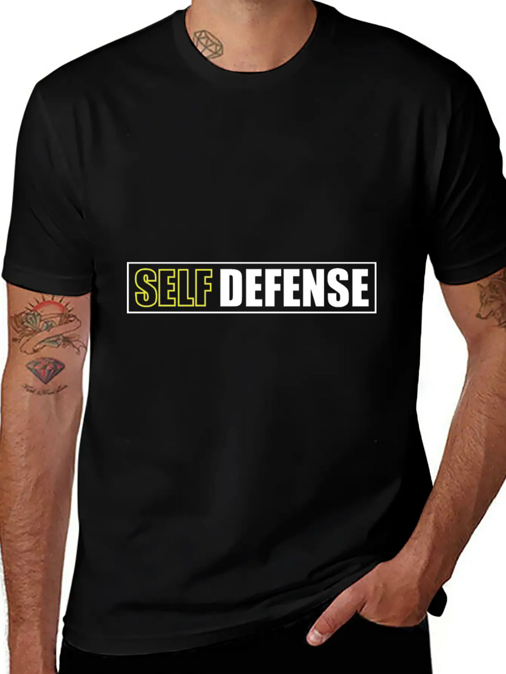 Self Defense Timeless Short Sleeve Tee – Comfy And Minimalist Design