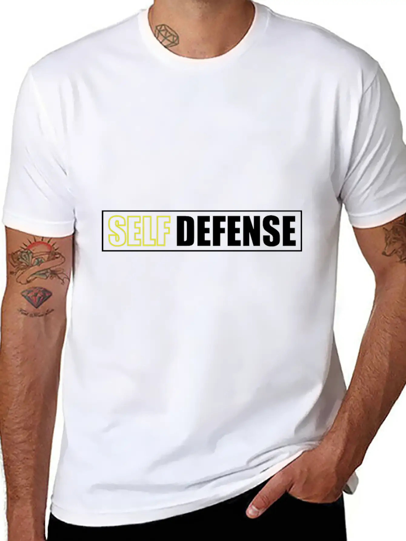 Self Defense Timeless Short Sleeve Tee – Comfy And Minimalist Design