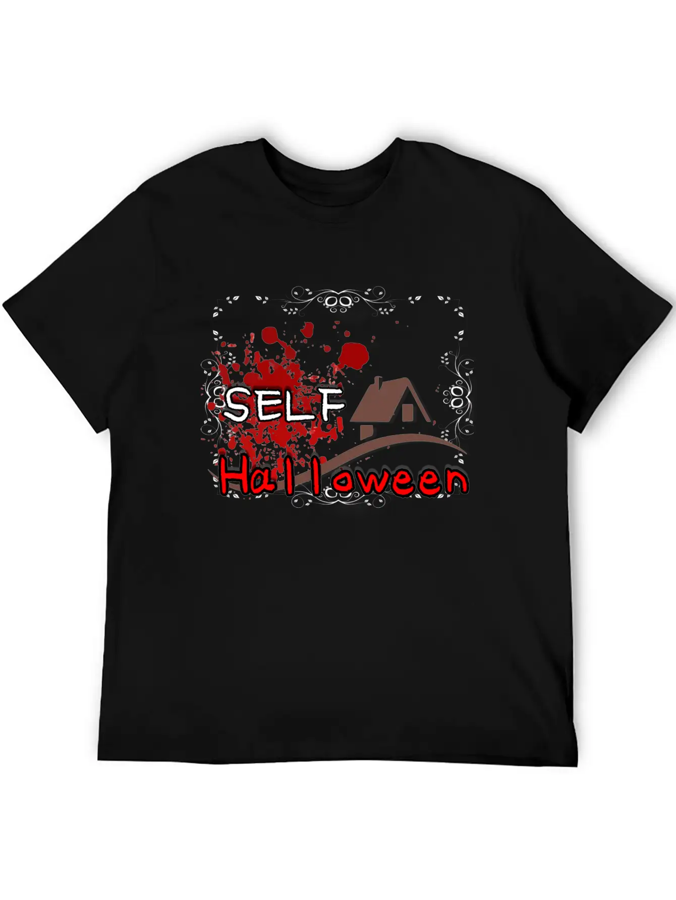 SELF HALLOWEEN Basic Graphic T-Shirt – Daily Comfort In Soft Cotton