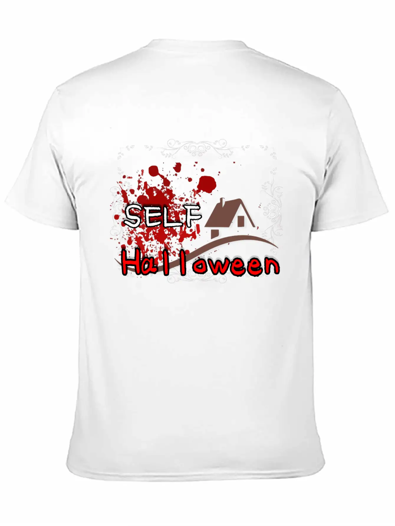 SELF HALLOWEEN Basic Graphic T-Shirt – Daily Comfort In Soft Cotton