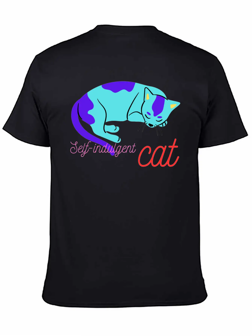 Self Indulgent Cat Stylish Everyday T-Shirt – Unisex Basic Cotton Tee