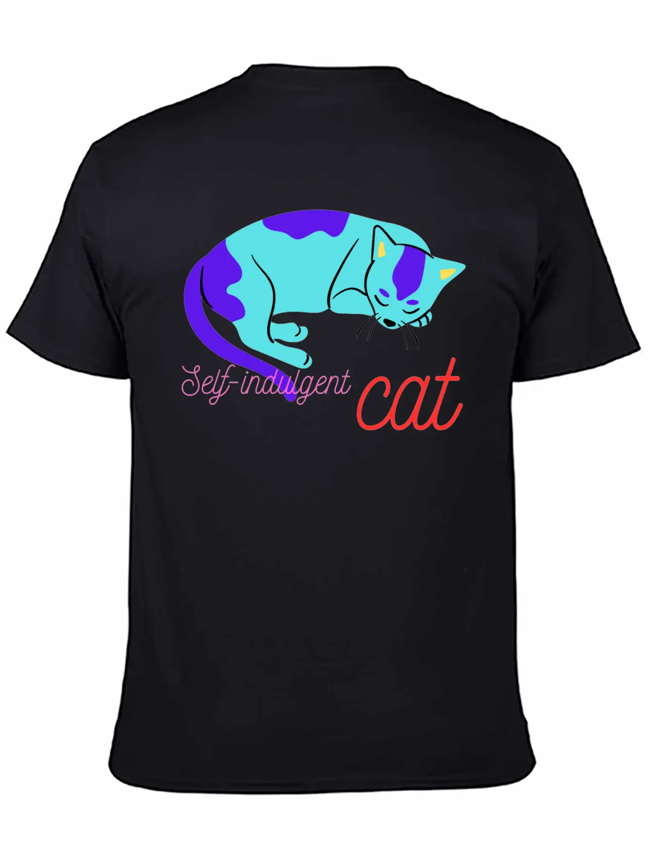 Self Indulgent Cat Stylish Everyday T-Shirt – Unisex Basic Cotton Tee