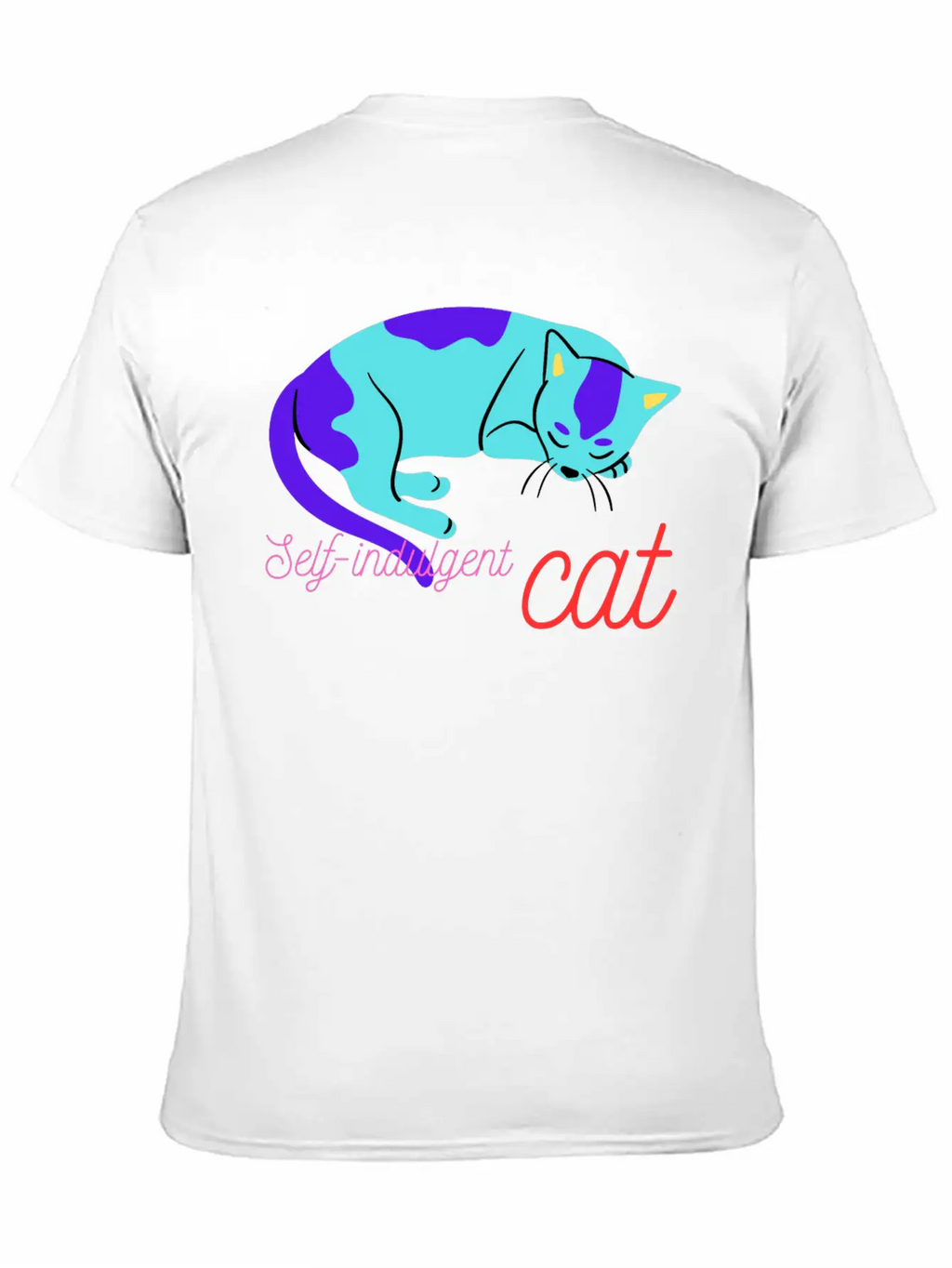 Self Indulgent Cat Stylish Everyday T-Shirt – Unisex Basic Cotton Tee