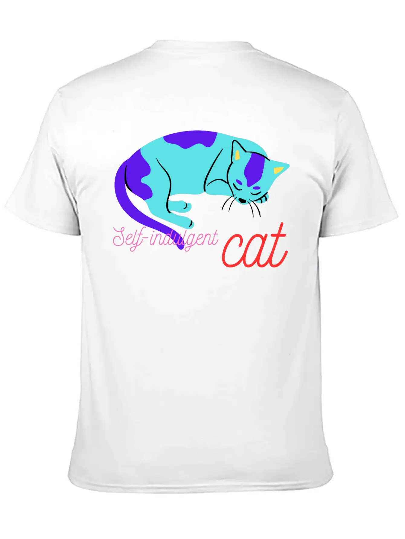 Self Indulgent Cat Stylish Everyday T-Shirt – Unisex Basic Cotton Tee