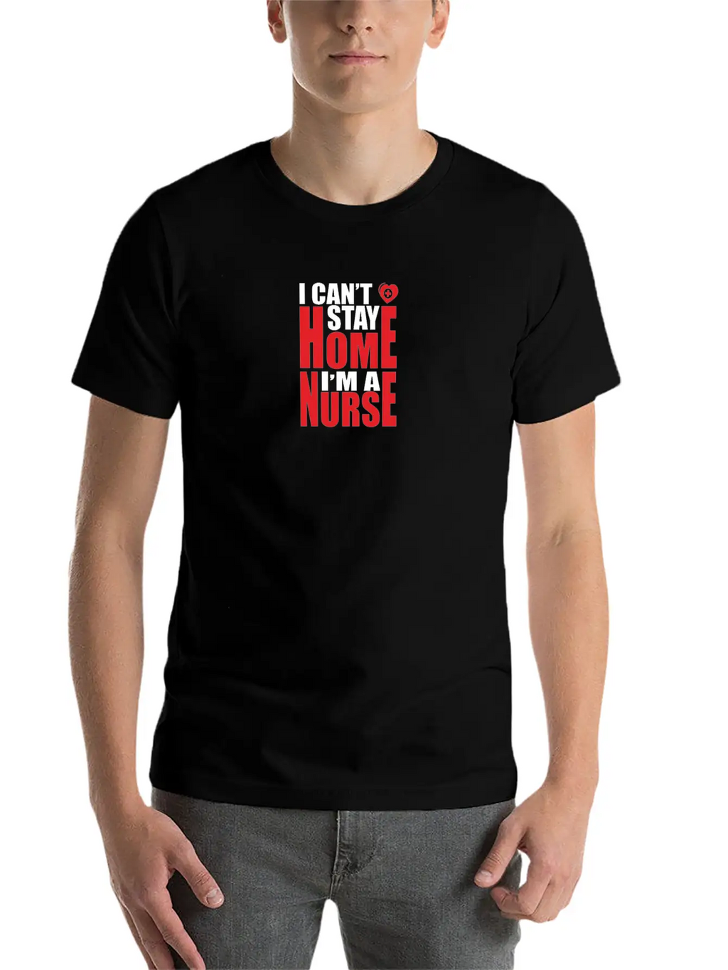 Self Isolation I Can't Stay Home I'm A Nurse Classic Cotton Tee – Unisex Comfort For Any Season