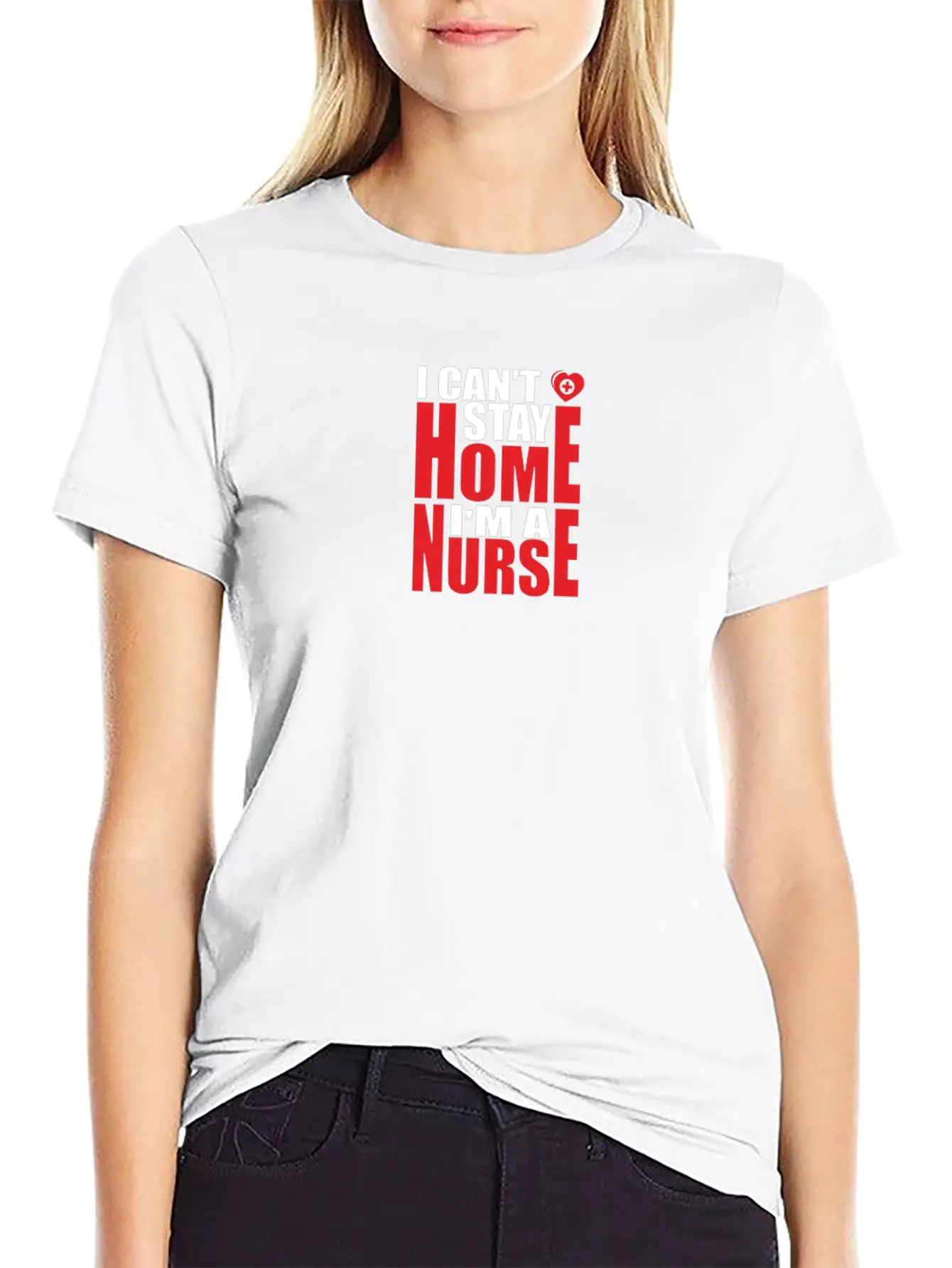 Self Isolation I Can't Stay Home I'm A Nurse Classic Cotton Tee – Unisex Comfort For Any Season
