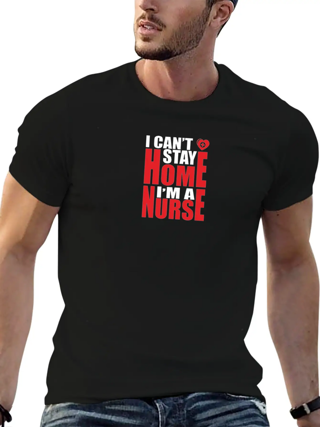 Self Isolation I Can't Stay Home I'm A Nurse Classic Cotton Tee – Unisex Comfort For Any Season