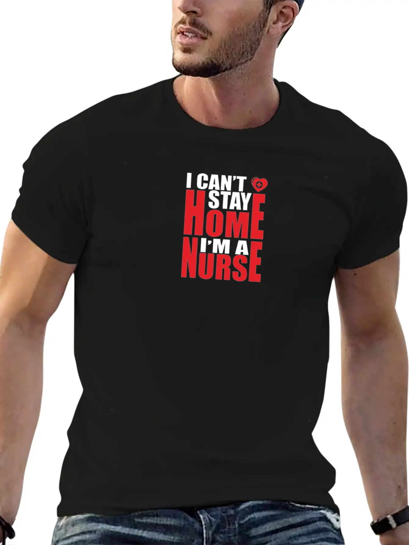 Self Isolation I Can't Stay Home I'm A Nurse Classic Cotton Tee – Unisex Comfort For Any Season