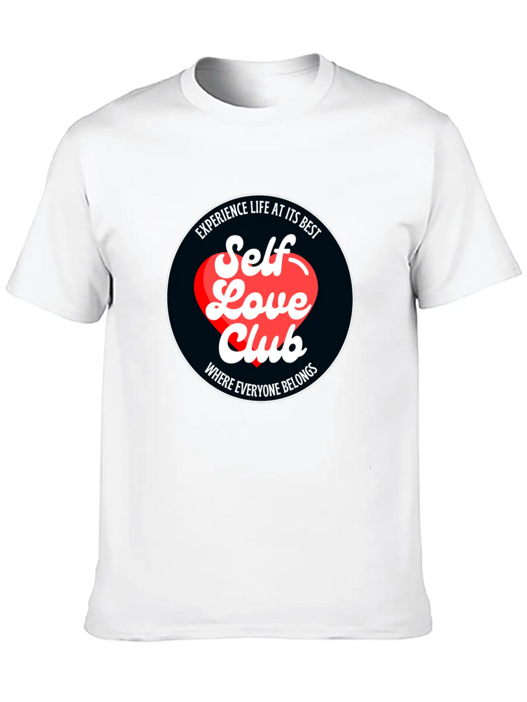 Self Love Club Basic Graphic T-Shirt – Daily Comfort In Soft Cotton