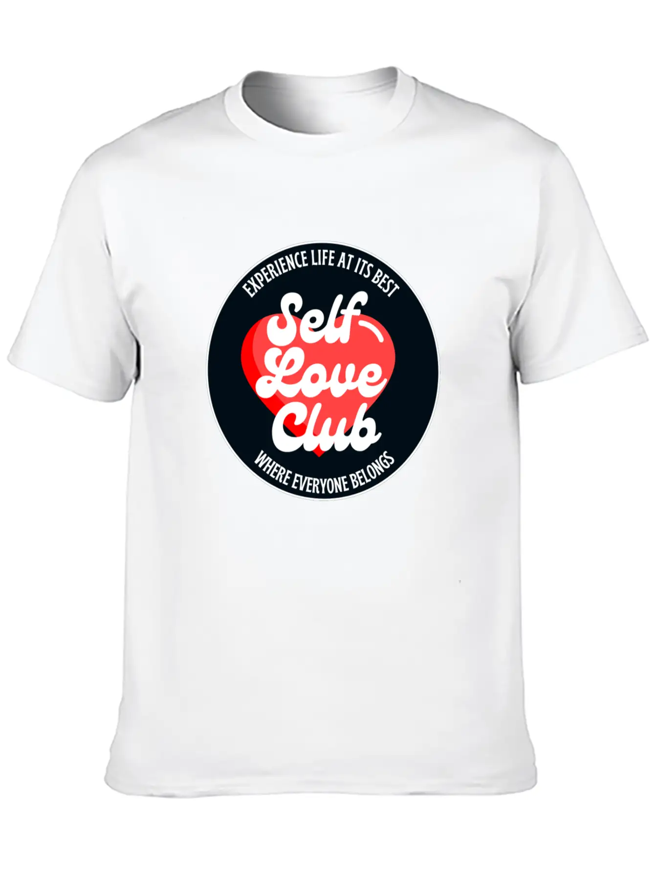 Self Love Club Basic Graphic T-Shirt – Daily Comfort In Soft Cotton