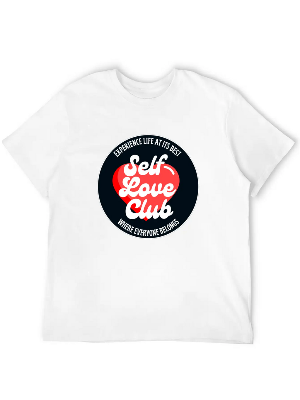 Self Love Club Basic Graphic T-Shirt – Daily Comfort In Soft Cotton