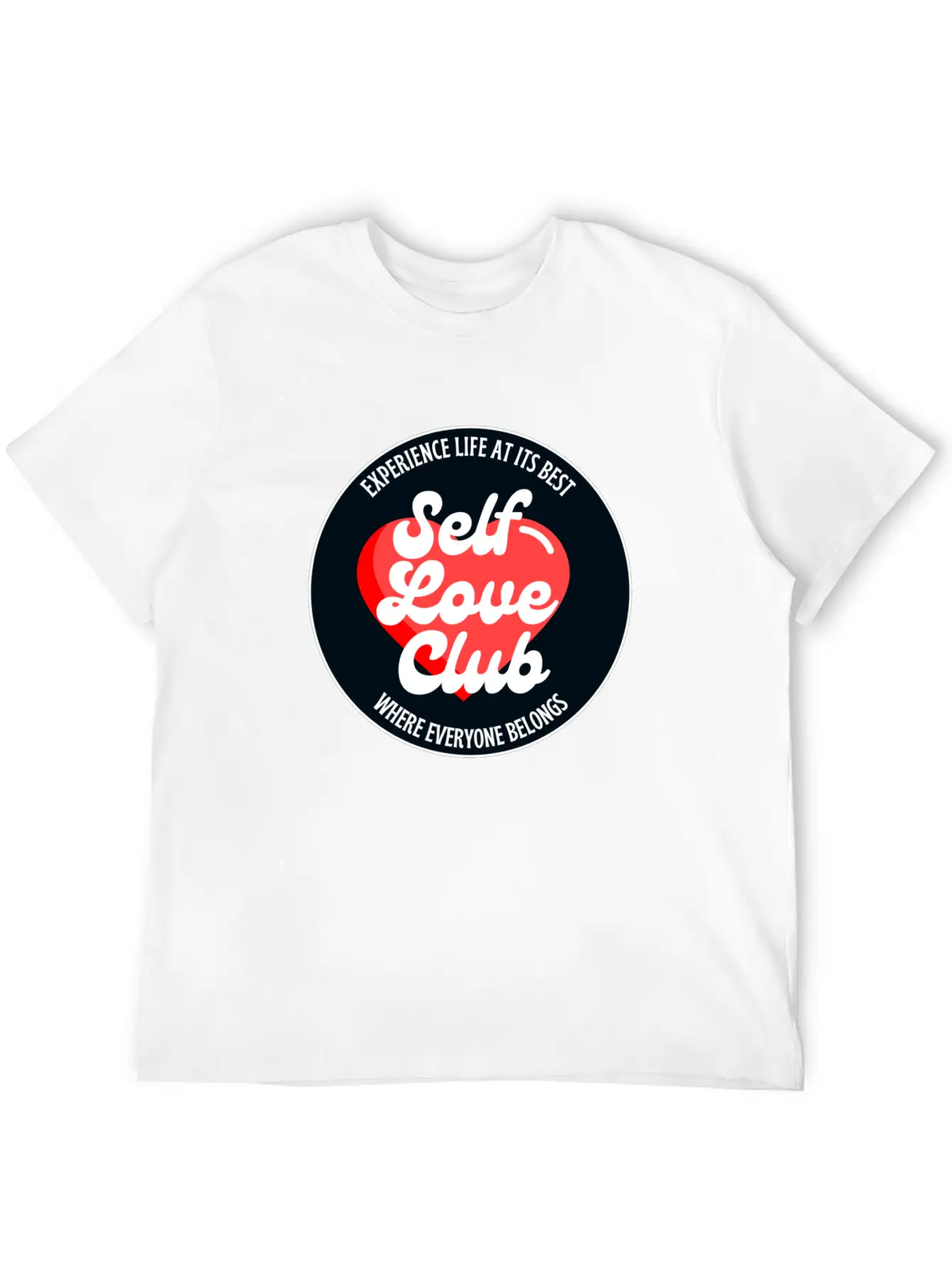 Self Love Club Basic Graphic T-Shirt – Daily Comfort In Soft Cotton