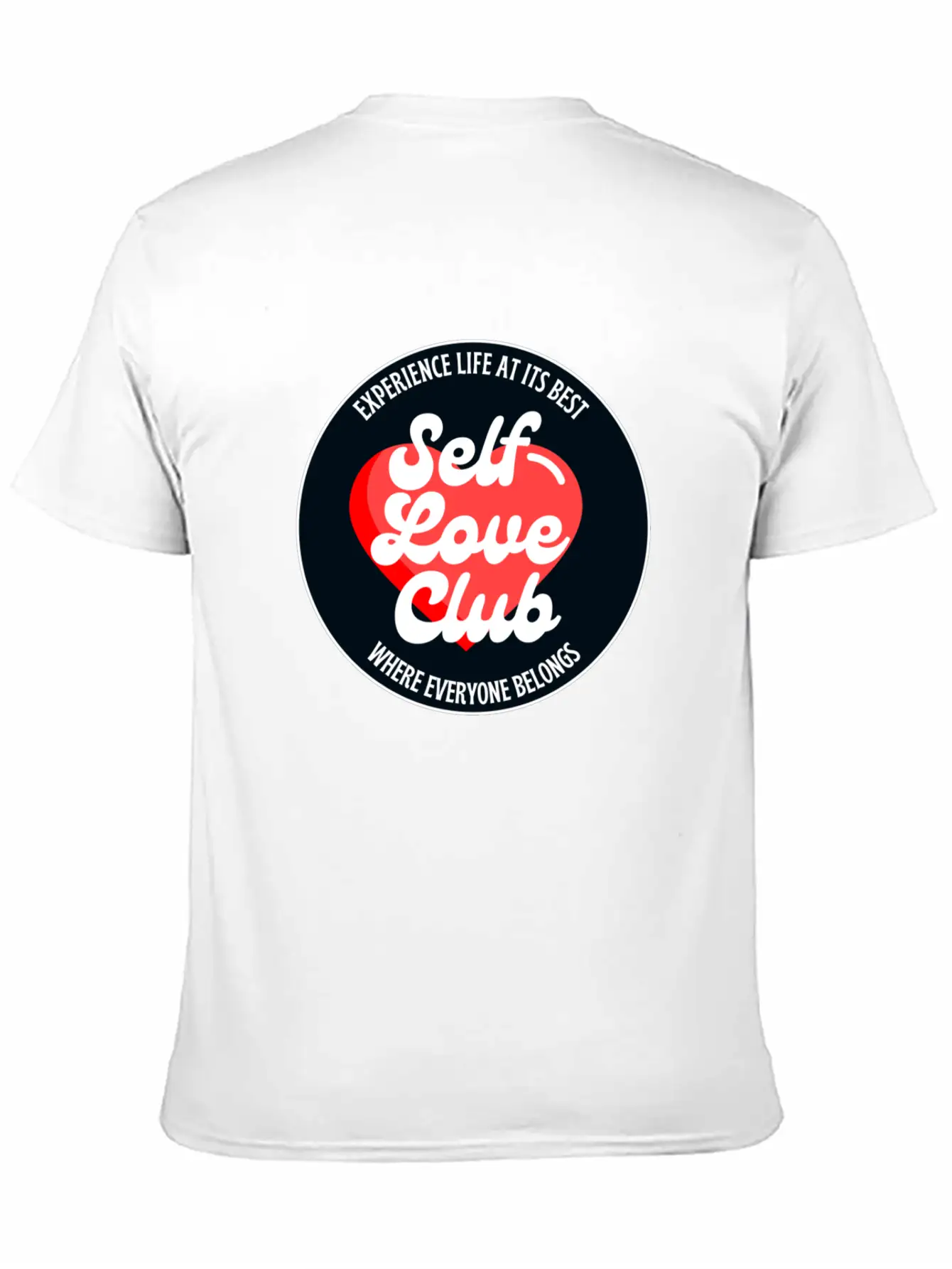 Self Love Club Basic Graphic T-Shirt – Daily Comfort In Soft Cotton