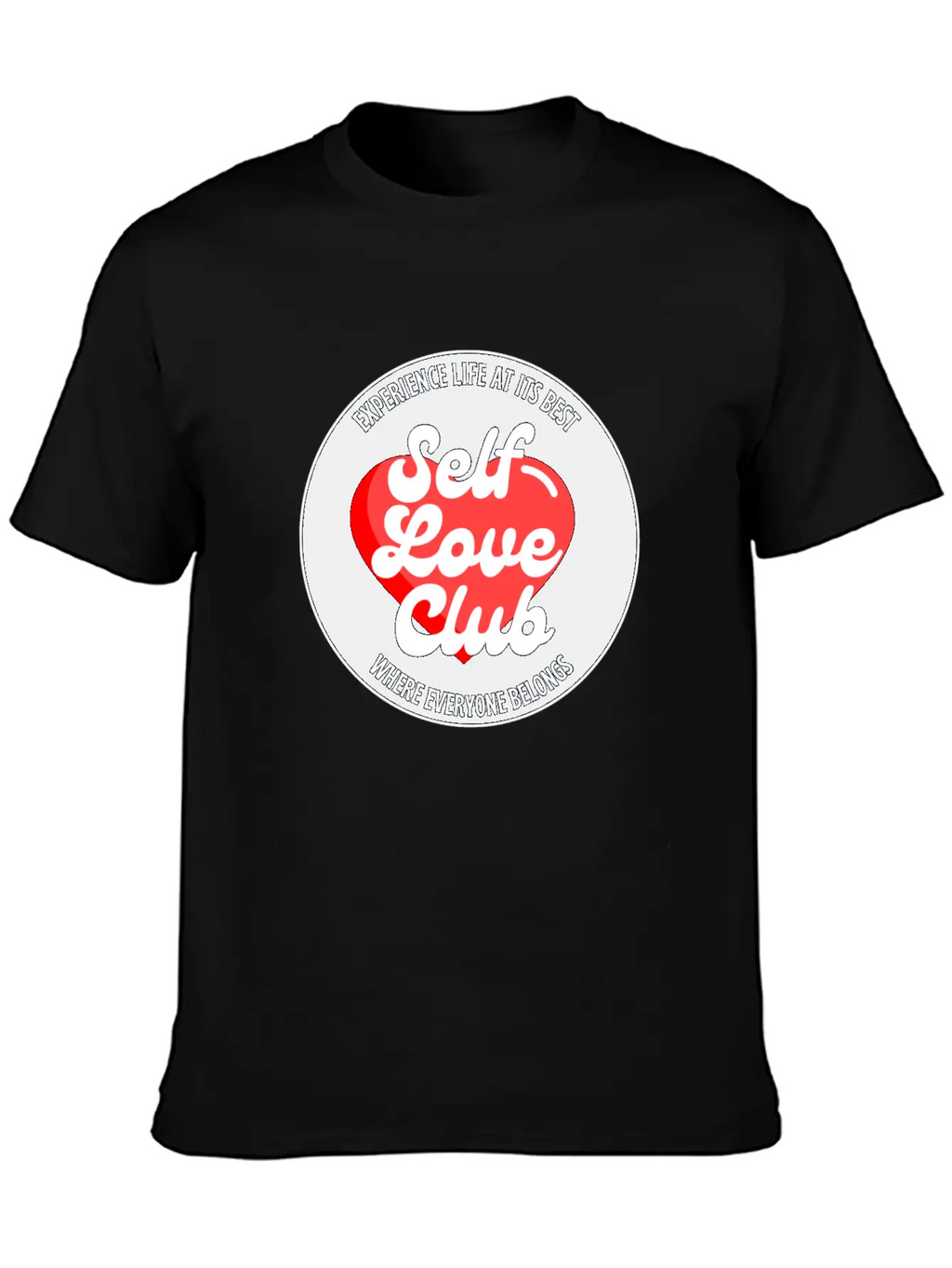 Self Love Club Basic Graphic T-Shirt – Daily Comfort In Soft Cotton