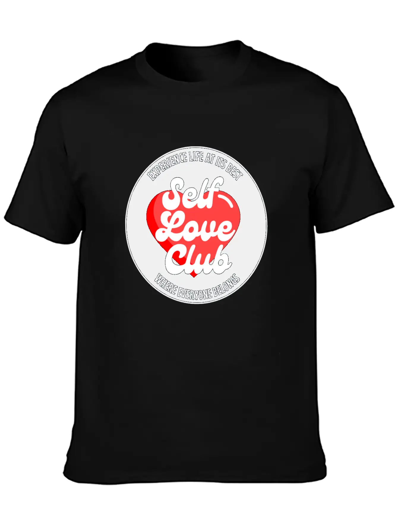 Self Love Club Basic Graphic T-Shirt – Daily Comfort In Soft Cotton