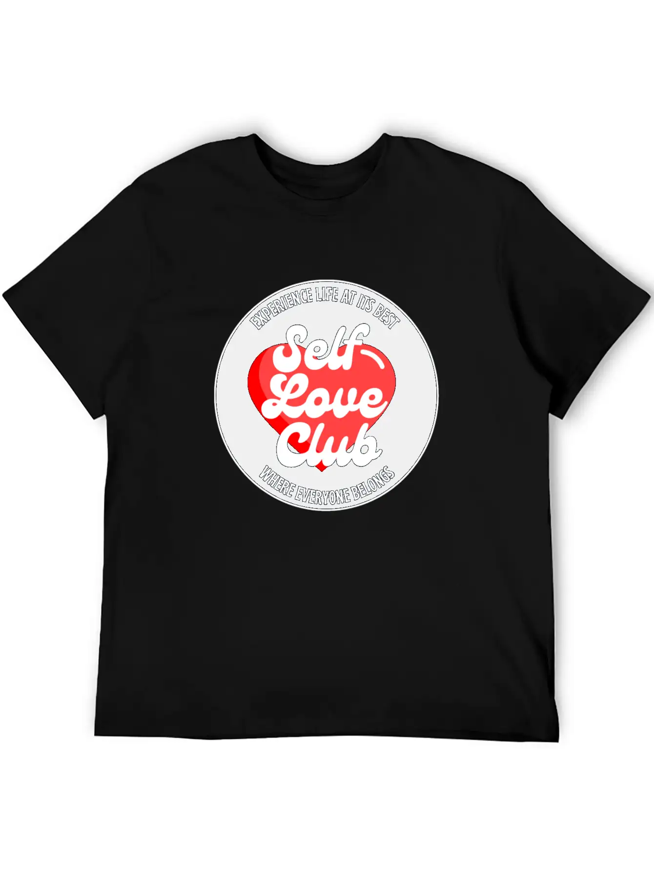 Self Love Club Basic Graphic T-Shirt – Daily Comfort In Soft Cotton