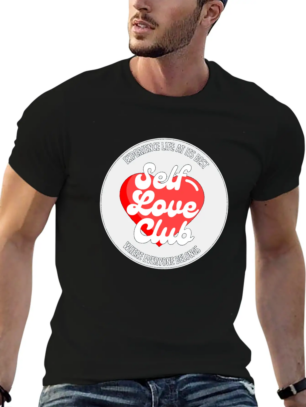 Self Love Club Basic Graphic T-Shirt – Daily Comfort In Soft Cotton