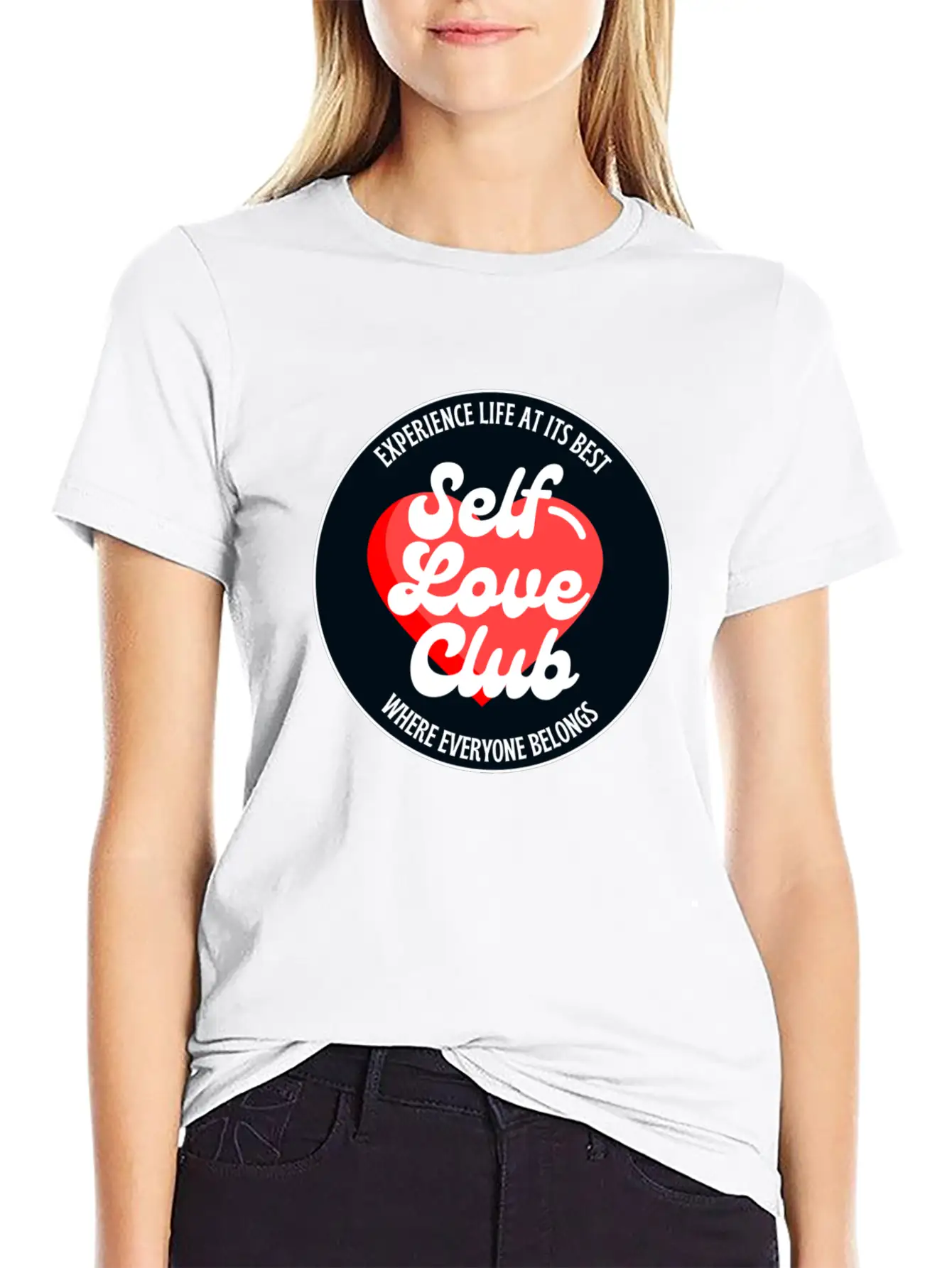 Self Love Club Basic Graphic T-Shirt – Daily Comfort In Soft Cotton