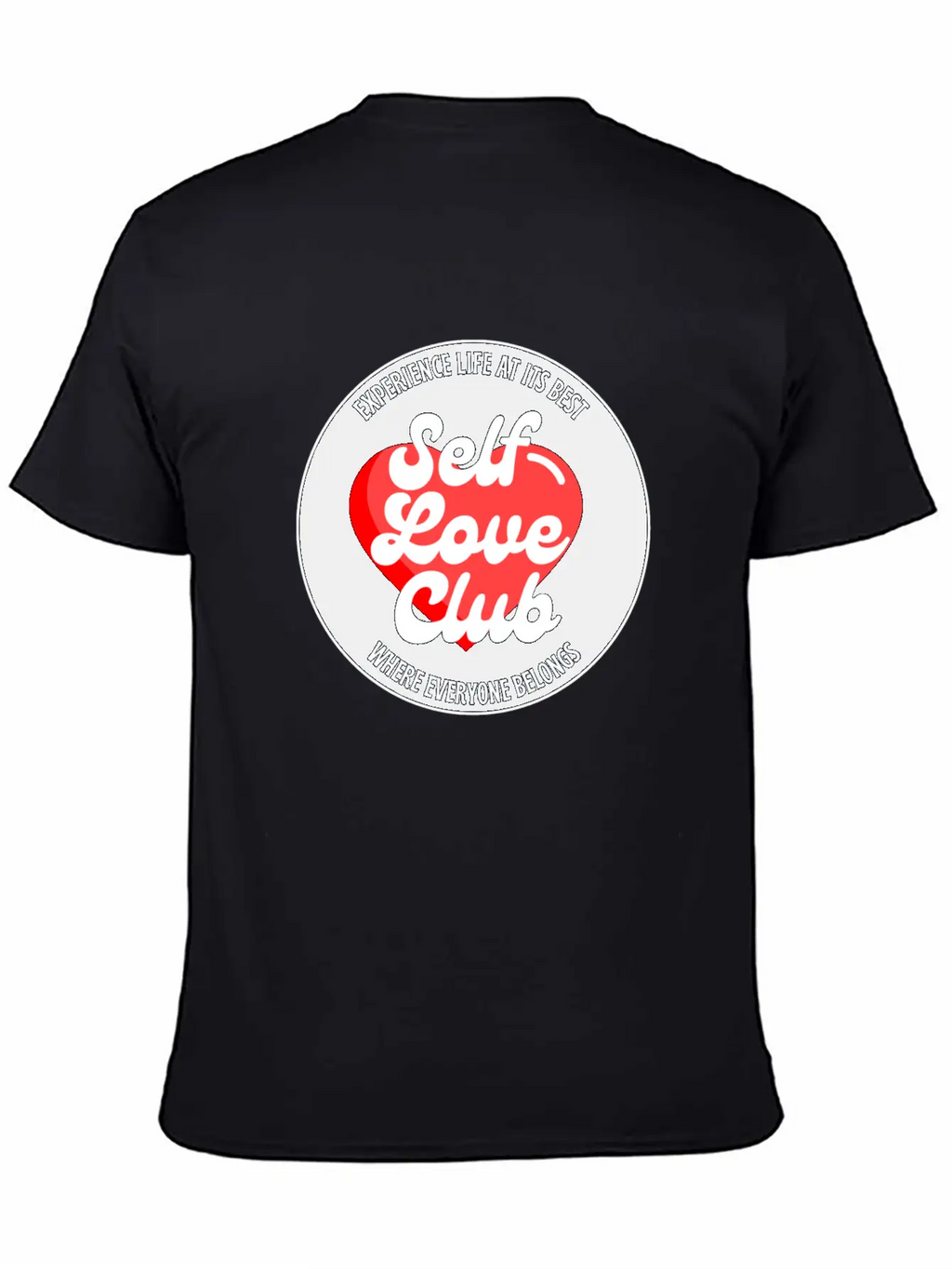 Self Love Club Basic Graphic T-Shirt – Daily Comfort In Soft Cotton