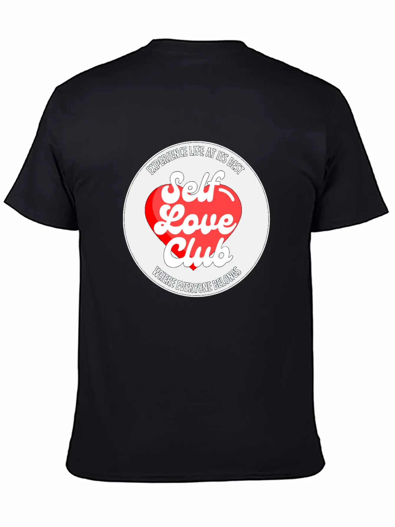 Self Love Club Basic Graphic T-Shirt – Daily Comfort In Soft Cotton