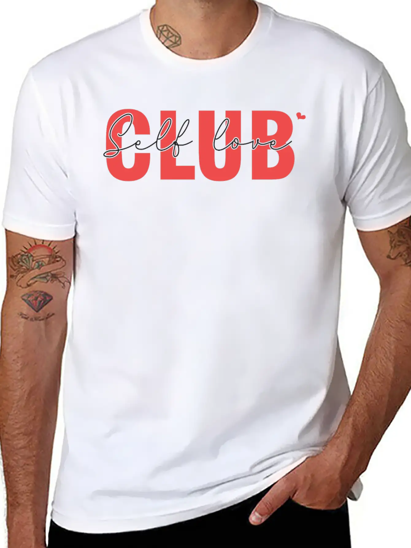 Self Love Club Classic Cotton Tee – Unisex Comfort For Any Season