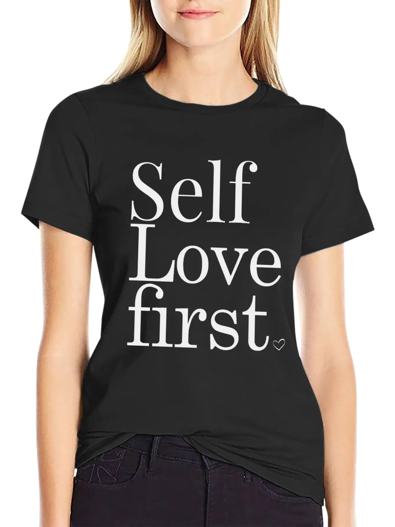 Self Love First Unisex Casual T-Shirt – Clean Design For Daily Comfort