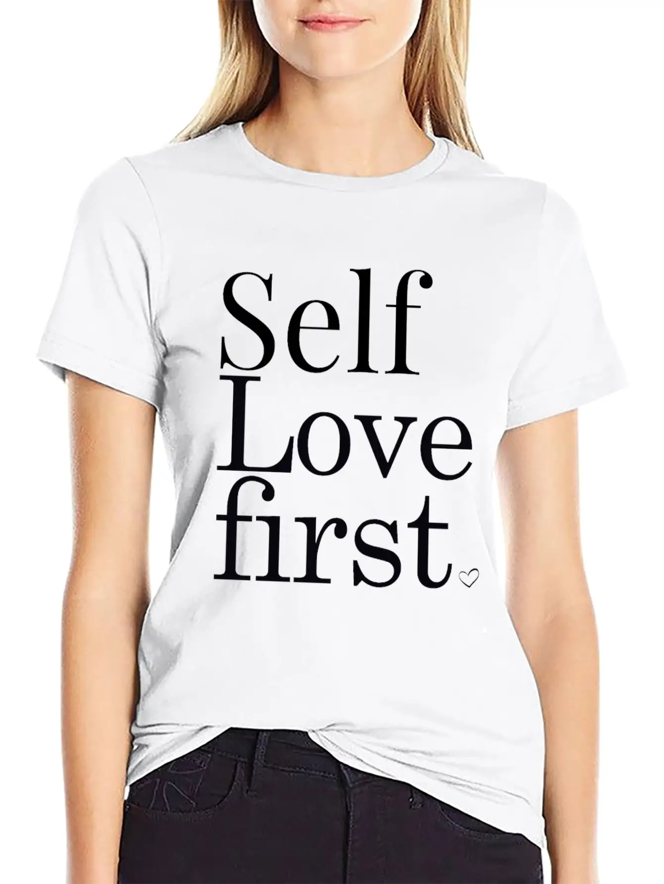 Self Love First Unisex Casual T-Shirt – Clean Design For Daily Comfort