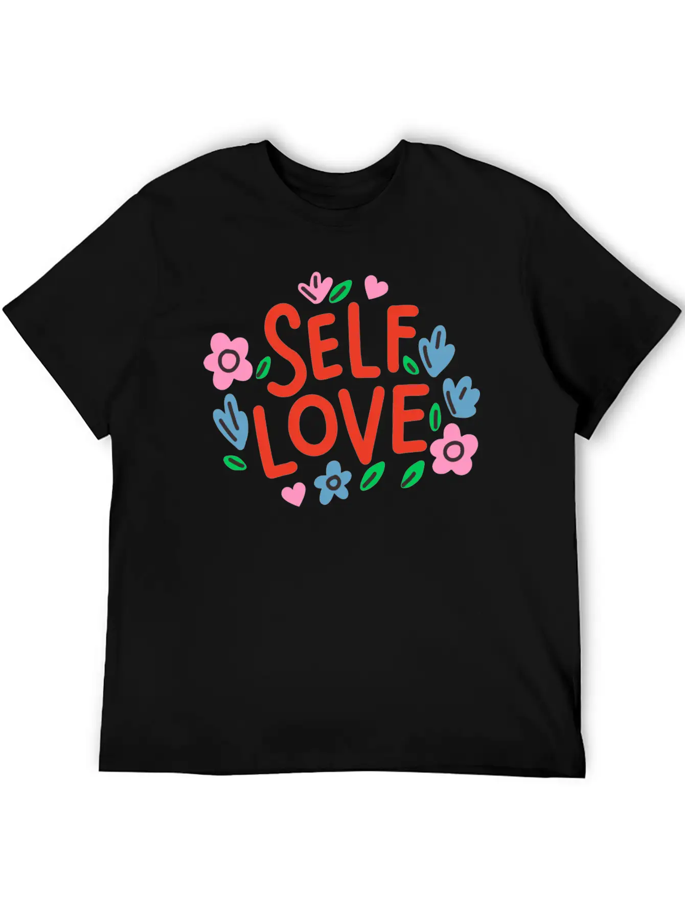 Self Love Flover Unisex Casual T-Shirt – Clean Design For Daily Comfort