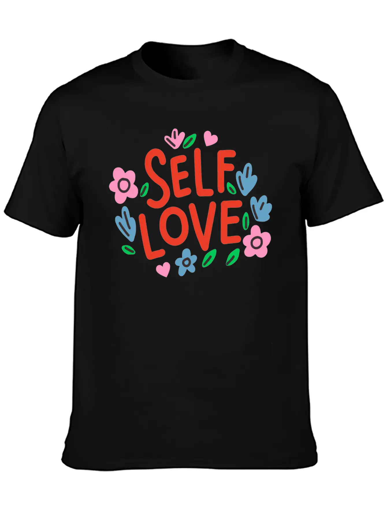 Self Love Flover Unisex Casual T-Shirt – Clean Design For Daily Comfort