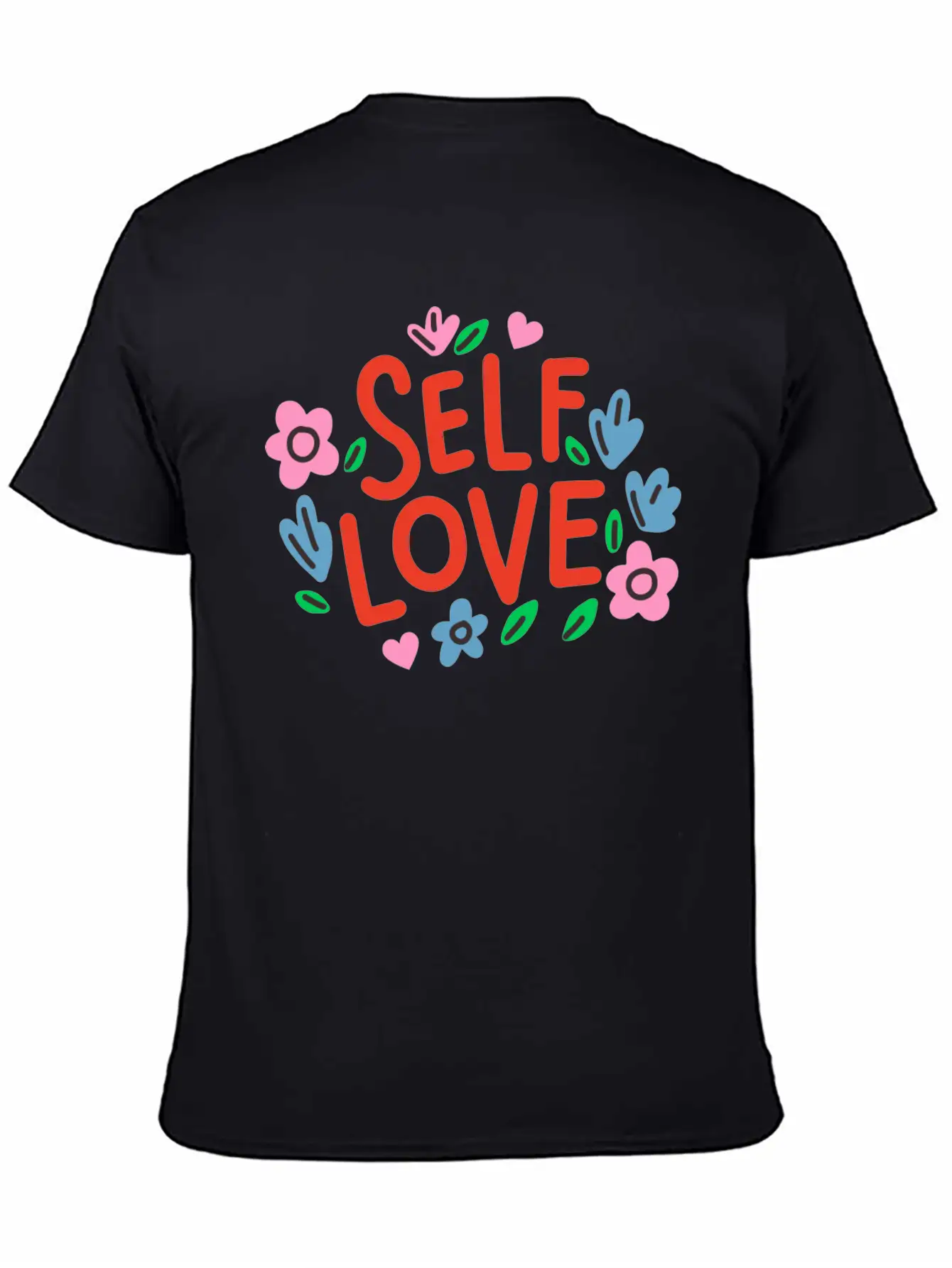 Self Love Flover Unisex Casual T-Shirt – Clean Design For Daily Comfort