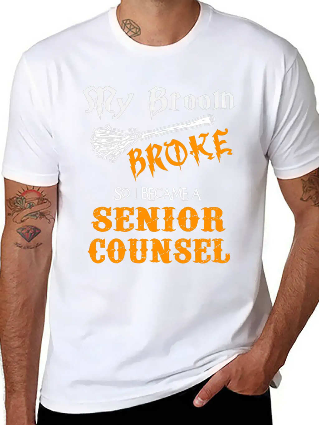 Senior Counsel Classic Cotton Tee – Unisex Comfort For Any Season